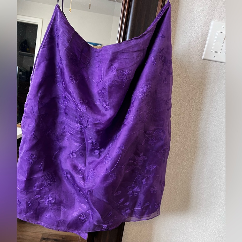 Silk skirt
